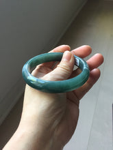 Load image into Gallery viewer, 59.8mm Certified Type A 100% Natural dark green/blue/gray/black Guatemala Jadeite bangle PJ148-1482
