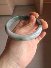 Load image into Gallery viewer, 57mm Certified 100% natural Type A light green/purple white Whispers of the Spring Breeze jadeite jade bangle PH98-5427
