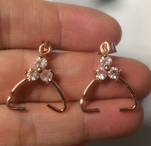 Load image into Gallery viewer, Type A 100% Natural white/light purple drum shape Jadeite Jade bead/pendant BF95
