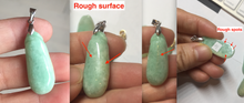 Load image into Gallery viewer, 100% natural type A sunny  green yellow blessed melon 福瓜) Jadeite Jade pendant group PB52

