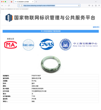 Load image into Gallery viewer, 58mm certified Type A 100% Natural dark green purple yellow(FU LU SHOU) Jadeite Jade bangle PE76-(5927)
