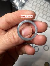 Load image into Gallery viewer, 100% natural type A green/blue/purple Guatemala jadeite jade band ring group AT111
