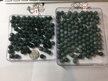 Load image into Gallery viewer, 10mm Type A 100% Natural light green dark green blue black gray Guatemala Jadeite Jade bead pendant group PB298  Add on item. No sale alone.
