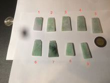 Load image into Gallery viewer, 100% Natural type A icy watery light green/sunny green Jadeite Jade safe and sound pendant BF97
