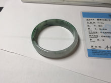 Load image into Gallery viewer, 52.5mm Certified 100% natural Type A light green/sunny green Whispers of the Spring Breeze jadeite jade bangle PA230-2380

