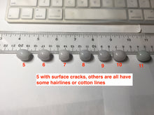 Load image into Gallery viewer, 12-14mm Type A 100% Natural white/light green/purple Jadeite Jade LuluTong (Every road is smooth) pendant S68
