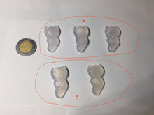 Load image into Gallery viewer, 100% natural icy transparent White/clear Chalcedony fox pendant CB80
