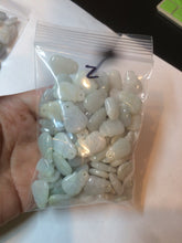 Load image into Gallery viewer, 100% Natural  light green/white/purple Jadeite Jade money bag bead pendant BF86 Add-on item!
