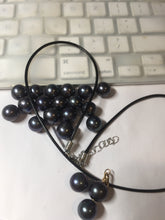 Load image into Gallery viewer, 10–10.5mm Genuine Cultured Freshwater Black Peacock Purple Pearl Pendant, High-Luster AW59 Add-On Item, Not Sold Individually
