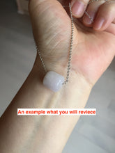 Load image into Gallery viewer, 12mm type A 100% Natural white/light green/purple/yellow/pink/orange Jadeite Jade LuluTong (Every road is smooth) bead pendant group AX156
