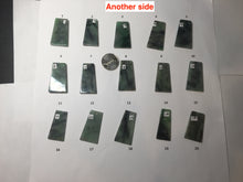 Load image into Gallery viewer, 100% Natural Type A Sunny Green Dark Green Black Gray Misty Mountain Forest Jadeite Jade Safe and Sound Pendant Group BS121
