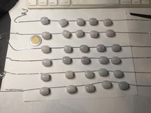 Load image into Gallery viewer, 13.5/12.5mm Type A 100% Natural light purple white Jadeite Jade LuluTong (Every road is smooth) pendant group PA135
