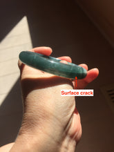 Load image into Gallery viewer, 60.8mm Certified Type A 100% Natural dark green/blue/gray/black Guatemala Jadeite bangle PJ144-1479

