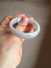 Load image into Gallery viewer, 51.2mm Certified  Type A 100% Natural light green purple jadeite jade bangle AA100-9100
