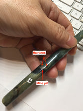 Load image into Gallery viewer, 17-18cm 100% Natural Green Blue Yellow Xiu Jade (Serpentine) Quiet Country Serial Hairpin AW69
