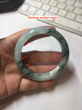 Load image into Gallery viewer, 52.8mm Certified type A 100% Natural forest green Jadeite bangle PE47-(1767)
