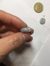 Load image into Gallery viewer, 15-19mm Type A 100% Natural light green purple white Jadeite Safety Guardian Button donuts pendant PH48 Add on item.
