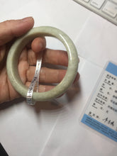 Load image into Gallery viewer, 56.5mm Certified Type A 100% Natural yellow/ white/ green Jadeite Jade bangle PA2-3497($29.99 group)
