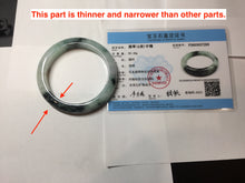 Load image into Gallery viewer, 59.6mm certified Type A 100% Natural light green purple Jadeite bangle PJ130-7293
