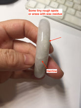 Load image into Gallery viewer, 55.8mm certified Type A 100% Natural light purple yellow brown Jadeite Jade bangle BS134-4017
