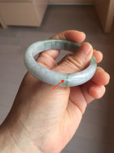 Load image into Gallery viewer, Certified Type A 100% Natural dark green white purple oval Jadeite bangle group PH37
