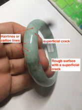 Load image into Gallery viewer, 56.4mm 100% natural Type A sunny green/brown/white jadeite jade bangle AX47-2831
