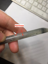 Load image into Gallery viewer, 20.5cm 100% Natural black and white ink painting(水墨画) Xiu Jade (Serpentine) Hairpin AW56
