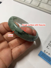 Load image into Gallery viewer, 52.5mm Certified 100% natural Type A light green/sunny green Whispers of the Spring Breeze jadeite jade bangle PA230-2380
