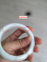 Load image into Gallery viewer, 57.6mm certified type A 100% Natural sunny green jadeite jade bangle AY52-1481
