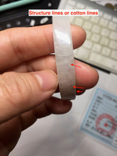 Load image into Gallery viewer, 47.6mm certified 100% natural type A light green red white thin square style jadeite bangle PH226-1007
