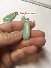 Load image into Gallery viewer, 100% natural type A sunny  green yellow blessed melon 福瓜) Jadeite Jade pendant group PB52
