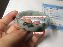 Load image into Gallery viewer, 51.7mm Certified type A 100% Natural sunny green/purple square Jadeite Jade  bangle AZ57-7272
