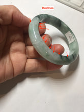 Load image into Gallery viewer, 52.8mm Certified type A 100% Natural forest green Jadeite bangle PE47-(1767)
