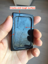 Load image into Gallery viewer, 100% Natural type A dark green black jadeite jade(墨翠, mocui) God of wealth General Guan (武财神关公) pendant pendant/worry stone AA64
