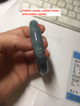 Load image into Gallery viewer, 62.2mm Certified Type A 100% Natural dark green/purple/blue/gray/black Guatemala Jadeite bangle AZ143-6427
