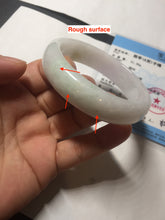 Load image into Gallery viewer, 54mm Certified type A 100% Natural light green purple white Jadeite bangle BP170-1055
