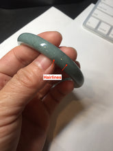 Load image into Gallery viewer, 54.2mm Certified Type A 100% Natural dark green/blue/gray/black Guatemala Jadeite jade bangle BM16-1449
