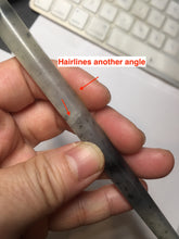 Load image into Gallery viewer, 20.5cm 100% Natural black and white ink painting(水墨画) Xiu Jade (Serpentine) Hairpin AW56
