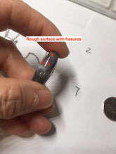 Load image into Gallery viewer, 100% Natural black/white WuJi(乌鸡) jadeite jade Olives shape dzi bead(heaven's bead 天珠) Pendant bracelet group PF49
