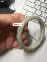 Load image into Gallery viewer, 57.4mm certified Type A 100% Natural light green/yellow/red/white Jadeite Jade bangle AZ194-2748
