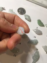Load image into Gallery viewer, 100% Natural type A clear/green/ purple/white jadeite jade 3D fish Pendant PH111 Add on item
