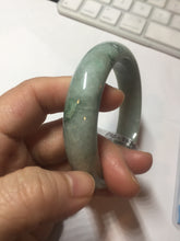 Load image into Gallery viewer, 56.3mm Certified Type A 100% Natural dark green/gray/black Jadeite Jade bangle PA6-3474 ($29.99 group)
