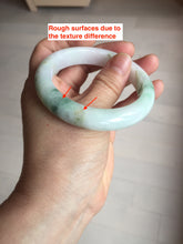Load image into Gallery viewer, 54mm Certified type A 100% Natural green purple white Jadeite bangle BP175-1053
