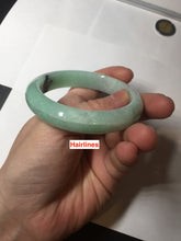 Load image into Gallery viewer, 54mm Certified Type A 100% Natural apple green dark green Jadeite Jade bangle BM23-0236
