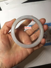 Load image into Gallery viewer, 58.8mm certified Type A 100% Natural white light green purple Jadeite Jade bangle PF69-0502
