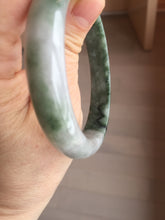 Load image into Gallery viewer, 57mm Certified 100% natural Type A light green/purple white Whispers of the Spring Breeze jadeite jade bangle PH98-5427

