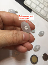 Load image into Gallery viewer, 12.3mm 100% natural type A light purple white Jadeite Jade simple is the best series pendant PB132

