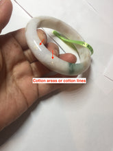 Load image into Gallery viewer, 56.5mm certified 100% natural Type A green purple brown jadeite jade bangle G77-5703
