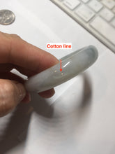 Load image into Gallery viewer, 50.5mm certified 100% natural Type A light green/purple oval jadeite jade bangle PB191
