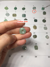 Load image into Gallery viewer, Type A 100% Natural Icy Watery Green Blue Yellow Freeform Light Heart Free Soul Design Jadeite Jade Pendant Group BS125
